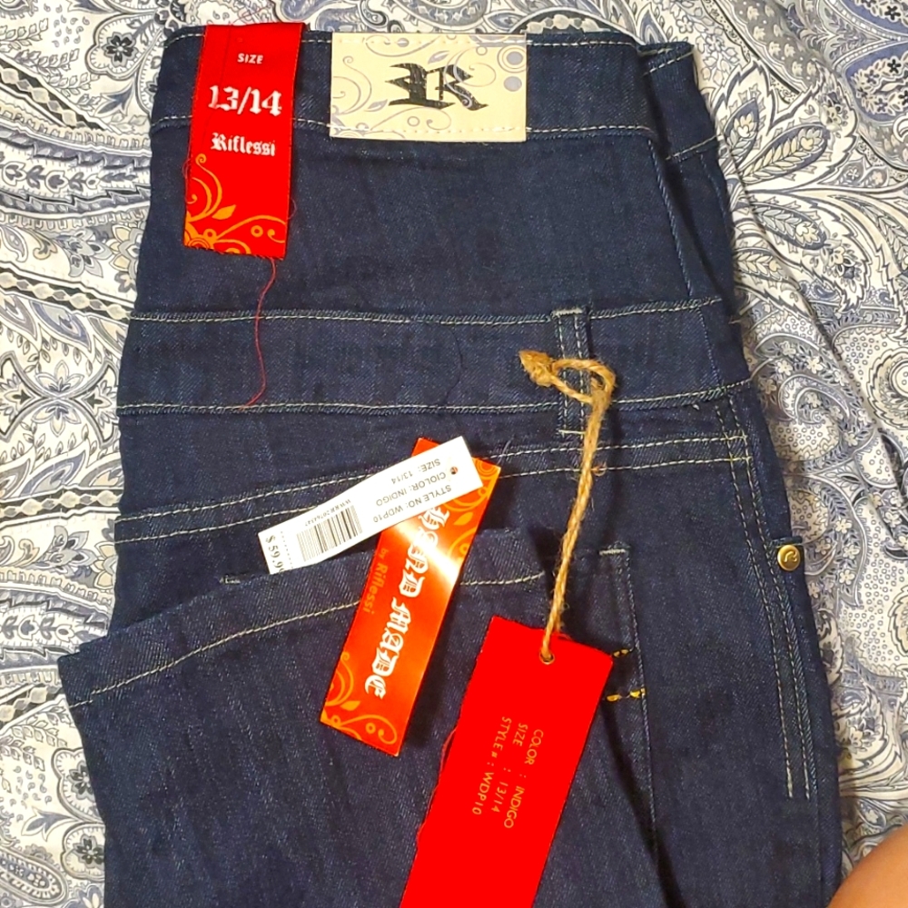 Rimless collection hand made jeans